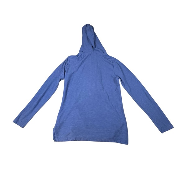 Tommy Hilfiger Women Blue Zip Up Hoodie Small EUC Logo Fast Shipping Smoke Free - Picture 4 of 4